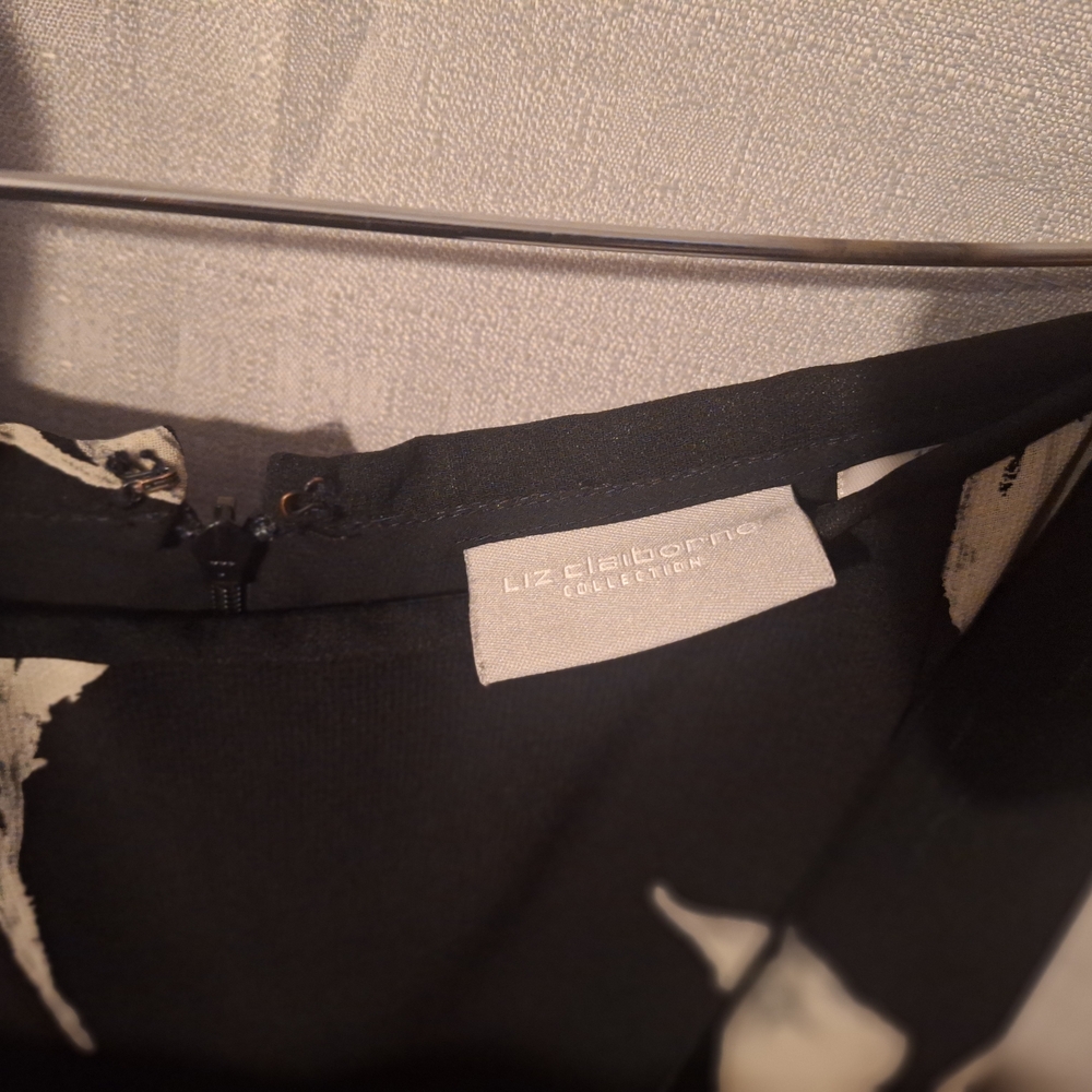 Liz Claiborne Black and White Skirt
